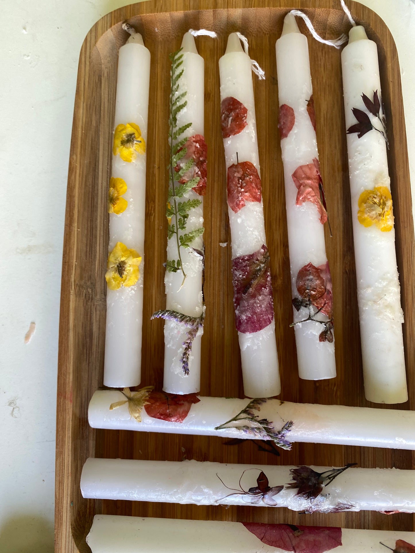 Pressed Flower Candle Kit