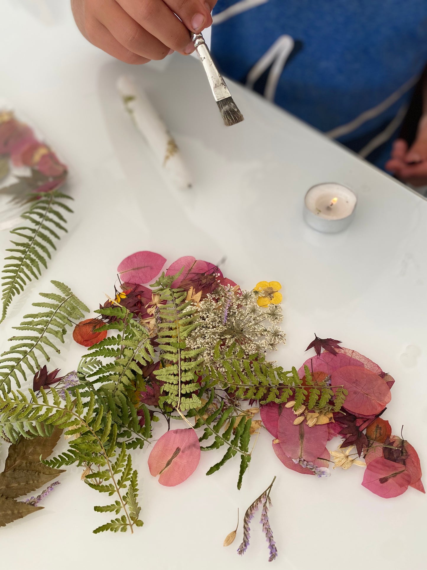 Pressed Flower Candle Kit